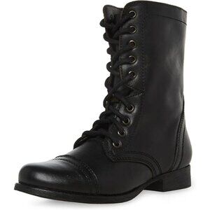 Steve Madden Women's Troopa Lace-up Boots